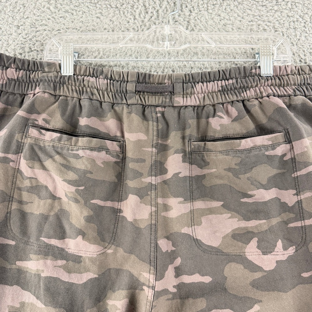 Athleta Camo Farallon Jogger Womens 18 Brown Camouflage Drawstring Pull On Pants - Picture 9 of 13